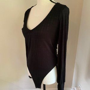Ten Sixty Sherman Black Bodysuit